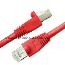 10g CAT6A Snagless patch cable con 50u RJ45 rojo